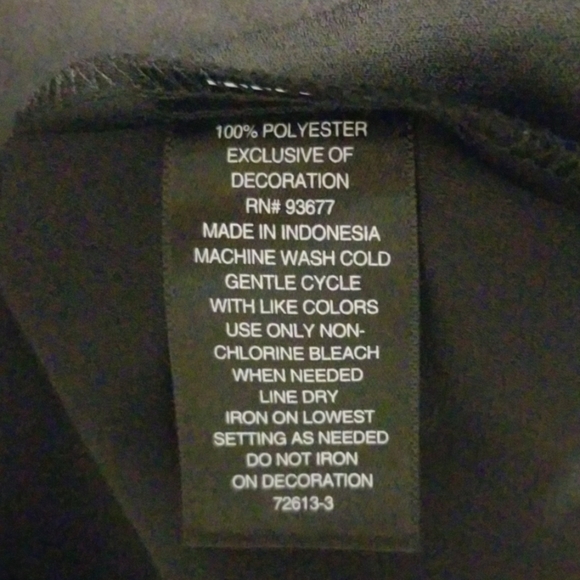 WORTHINGTON black blose with boucle - Picture 7 of 7